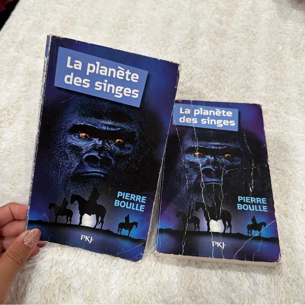 la planète des singes book